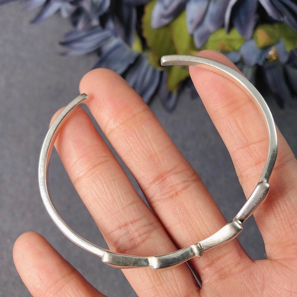 990 Silver Bangle - image 5